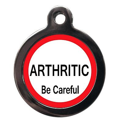Arthritic Medical Dog ID Tag